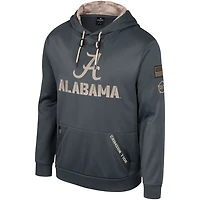 Colosseum Alabama Crimson Tide OHT Military Appreciation Pullover Hoodie