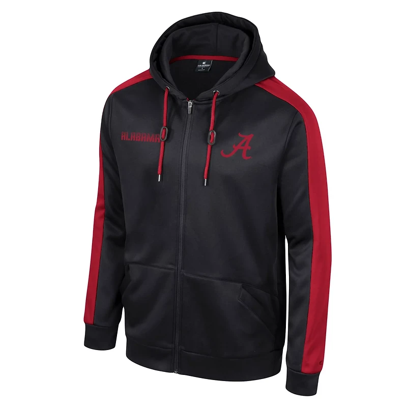 Colosseum Alabama Crimson Tide Reese Full-Zip Hoodie