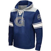 Colosseum Georgetown Hoyas 20 Lace-Up Pullover Hoodie