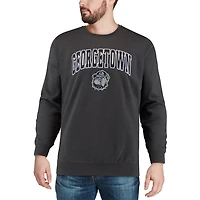 Colosseum Georgetown Hoyas Arch  Logo Crew Neck Sweatshirt