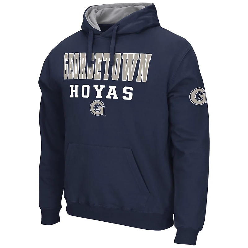 Colosseum Georgetown Hoyas Sunrise Pullover Hoodie