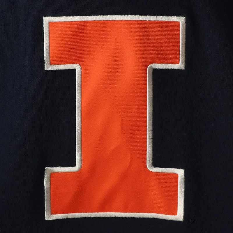 Colosseum Illinois Fighting Illini 20 Lace-Up Pullover Hoodie