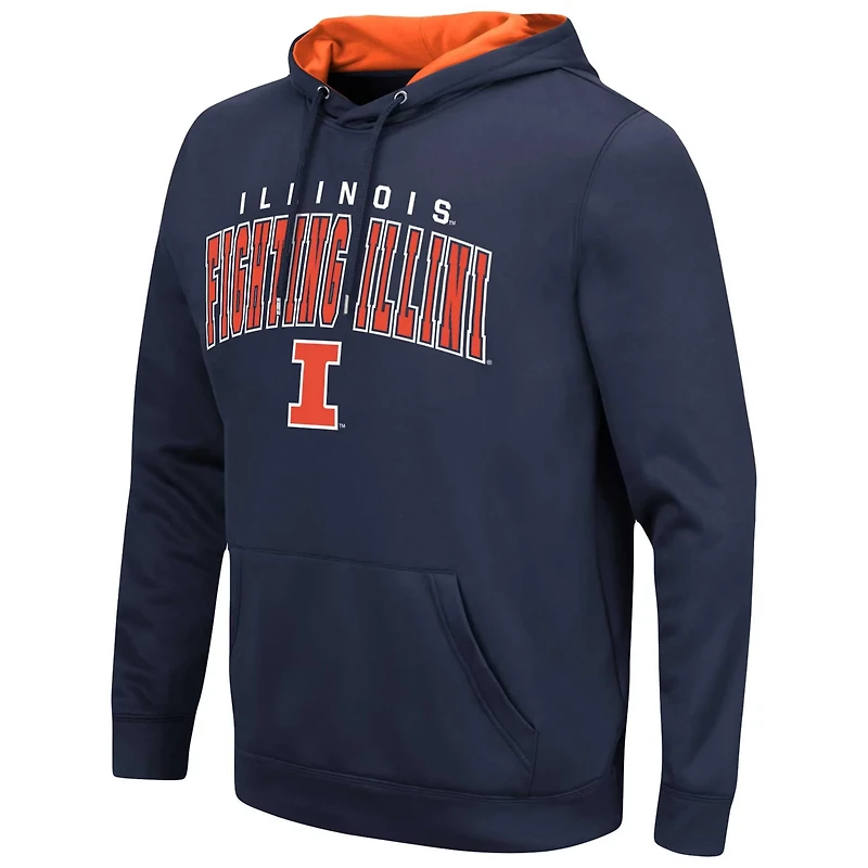 Colosseum Illinois Fighting Illini Resistance Pullover Hoodie