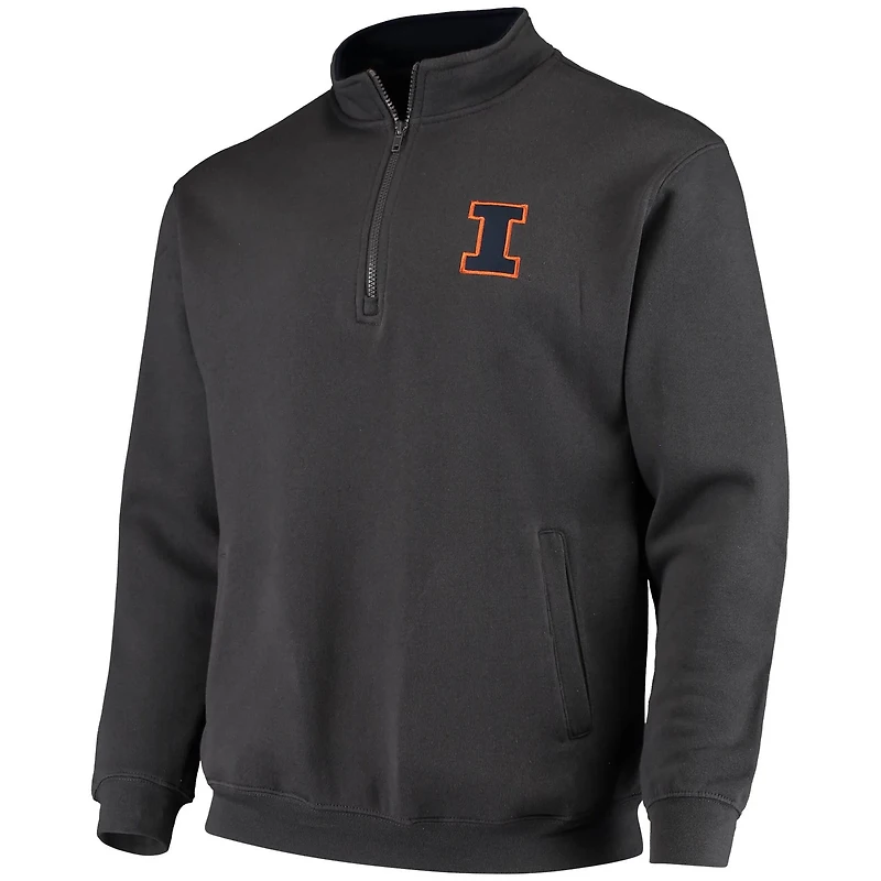 Colosseum Illinois Fighting Illini Tortugas Logo Quarter-Zip Jacket