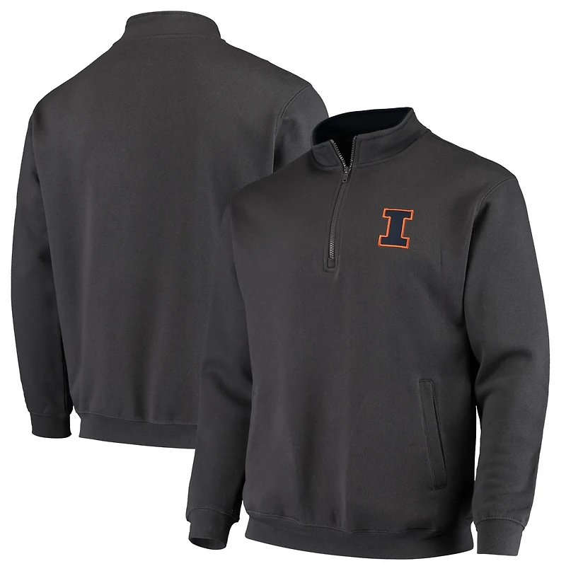 Colosseum Illinois Fighting Illini Tortugas Logo Quarter-Zip Jacket