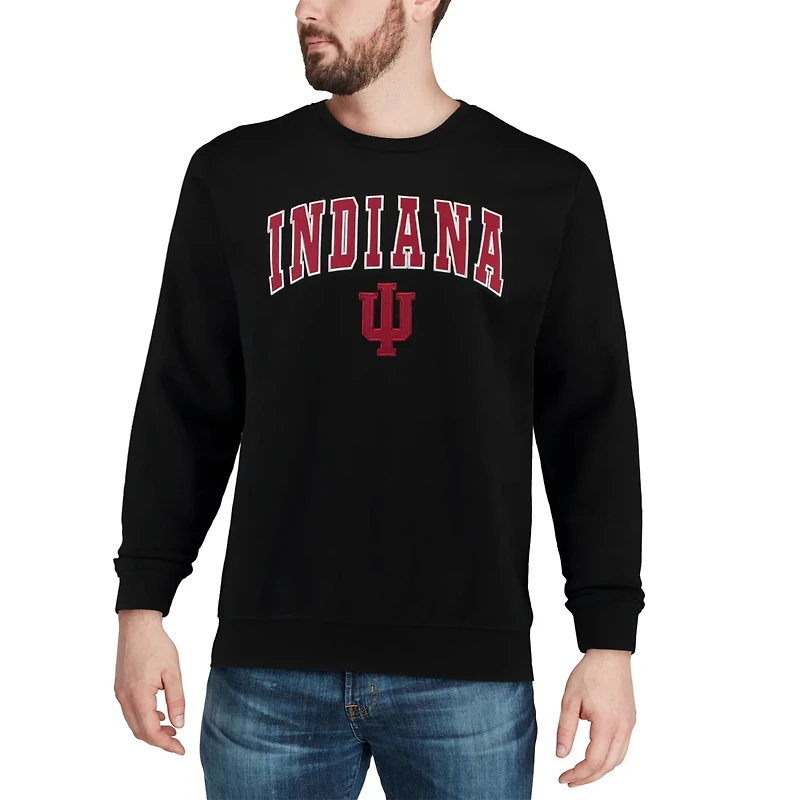Colosseum Indiana Hoosiers Arch  Logo Crew Neck Sweatshirt