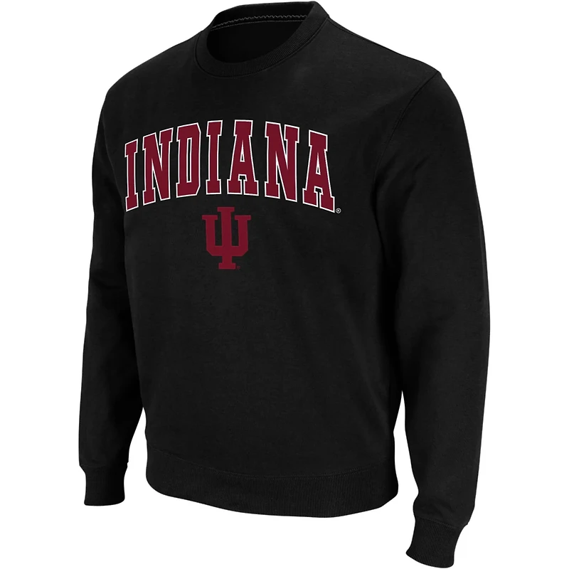 Colosseum Indiana Hoosiers Arch  Logo Crew Neck Sweatshirt