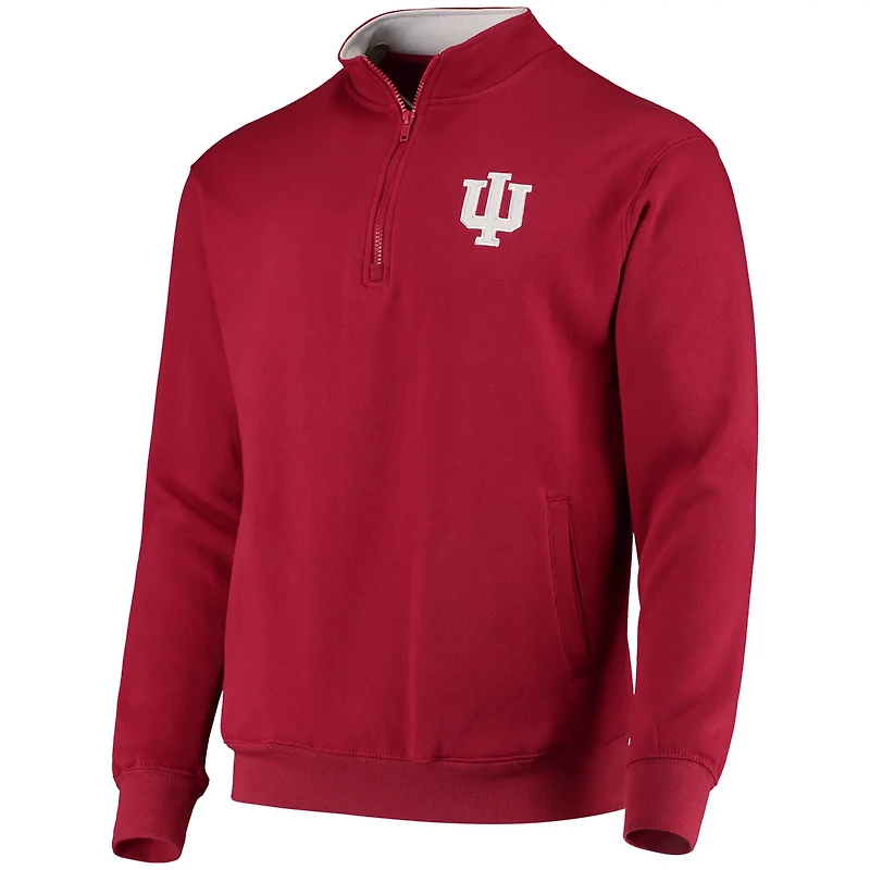 Colosseum Indiana Hoosiers Tortugas Logo Quarter-Zip Jacket