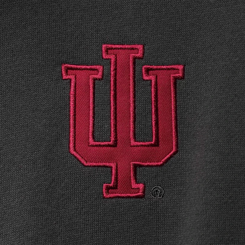 Colosseum Indiana Hoosiers Tortugas Logo Quarter-Zip Pullover Jacket