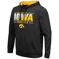 Colosseum Iowa Hawkeyes Slash Stack 20 Pullover Hoodie