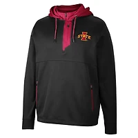 Colosseum Iowa State Cyclones Luge 30 Quarter-Zip Hoodie