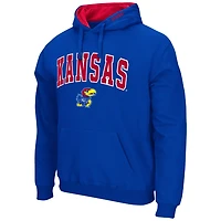 Colosseum Kansas Jayhawks Arch  Logo 30 Pullover Hoodie