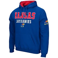 Colosseum Kansas Jayhawks Sunrise Pullover Hoodie