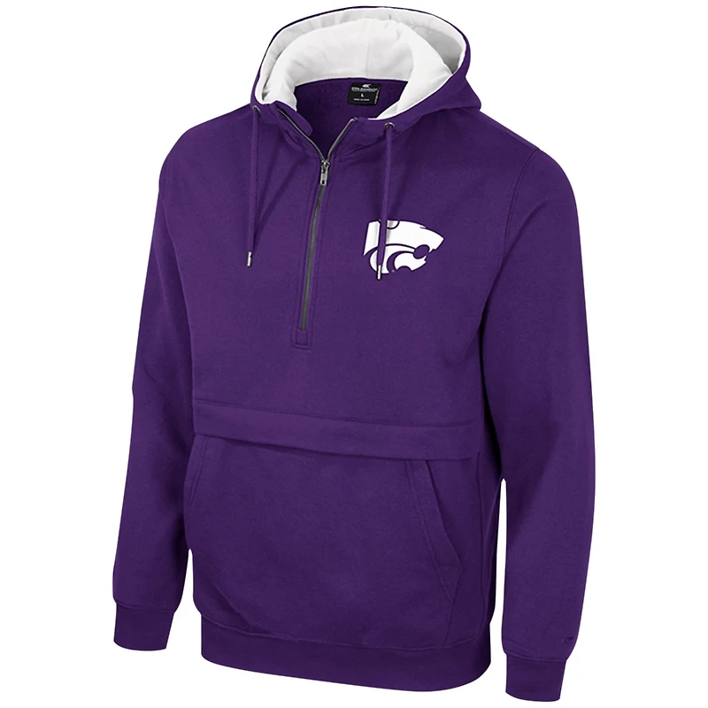 Colosseum Kansas State Wildcats Half-Zip Hoodie