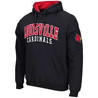 Colosseum Louisville Cardinals Double Arch Pullover Hoodie