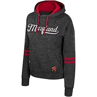 Colosseum Maryland Terrapins Catherine Speckle Pullover Hoodie