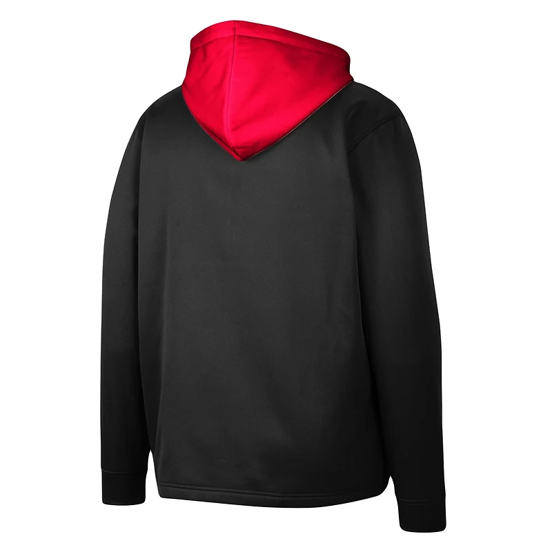 Colosseum Maryland Terrapins Luge 30 Quarter-Zip Hoodie