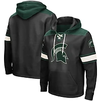 Colosseum Michigan State Spartans 20 Lace-Up Pullover Hoodie