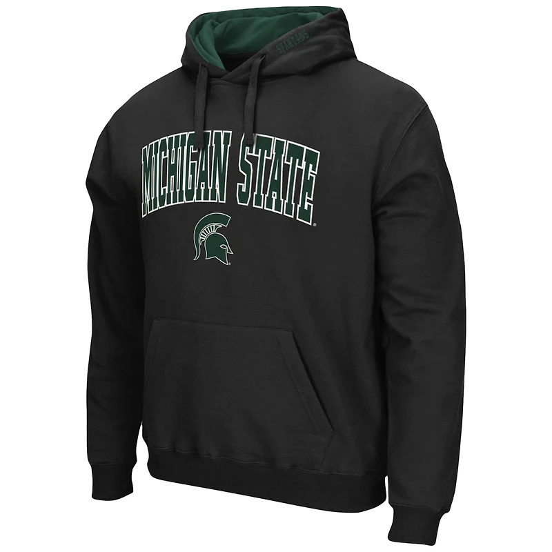 Colosseum Michigan State Spartans Arch Logo 30 Pullover Hoodie