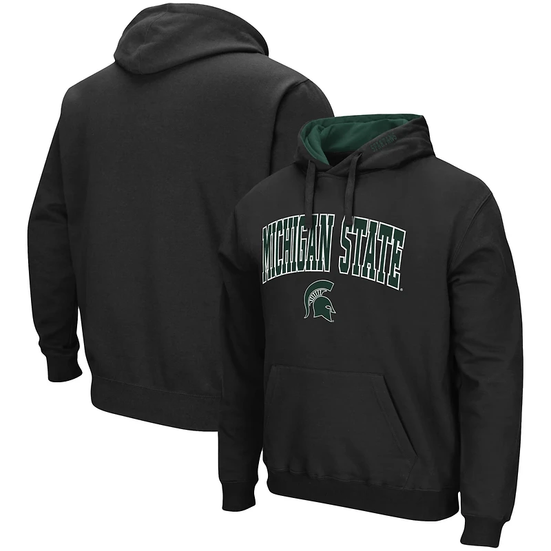 Colosseum Michigan State Spartans Arch Logo 30 Pullover Hoodie