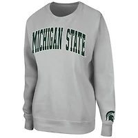 Colosseum Michigan State Spartans Campanile Pullover Sweatshirt