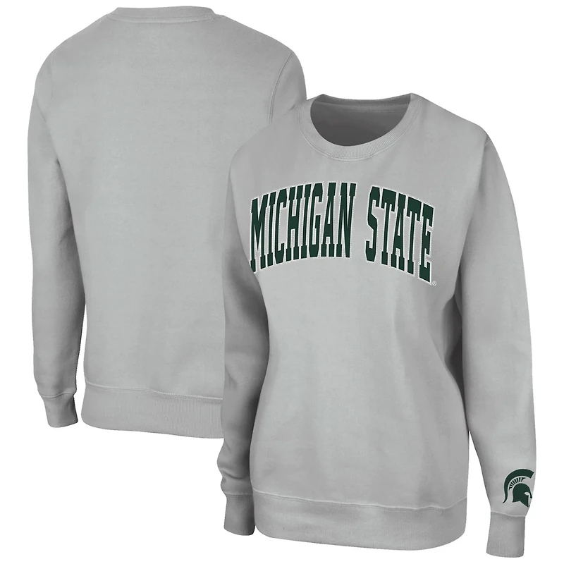 Colosseum Michigan State Spartans Campanile Pullover Sweatshirt