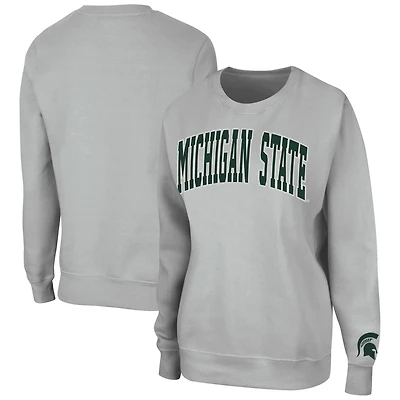 Colosseum Michigan State Spartans Campanile Pullover Sweatshirt