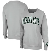 Colosseum Michigan State Spartans Campanile Pullover Sweatshirt