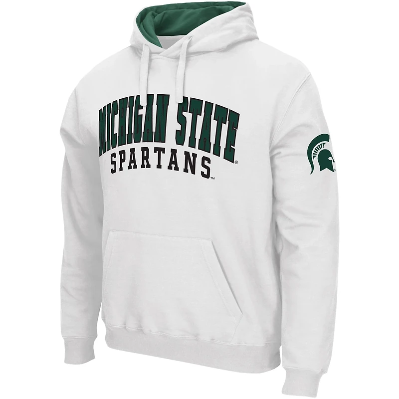 Colosseum Michigan State Spartans Double Arch Pullover Hoodie
