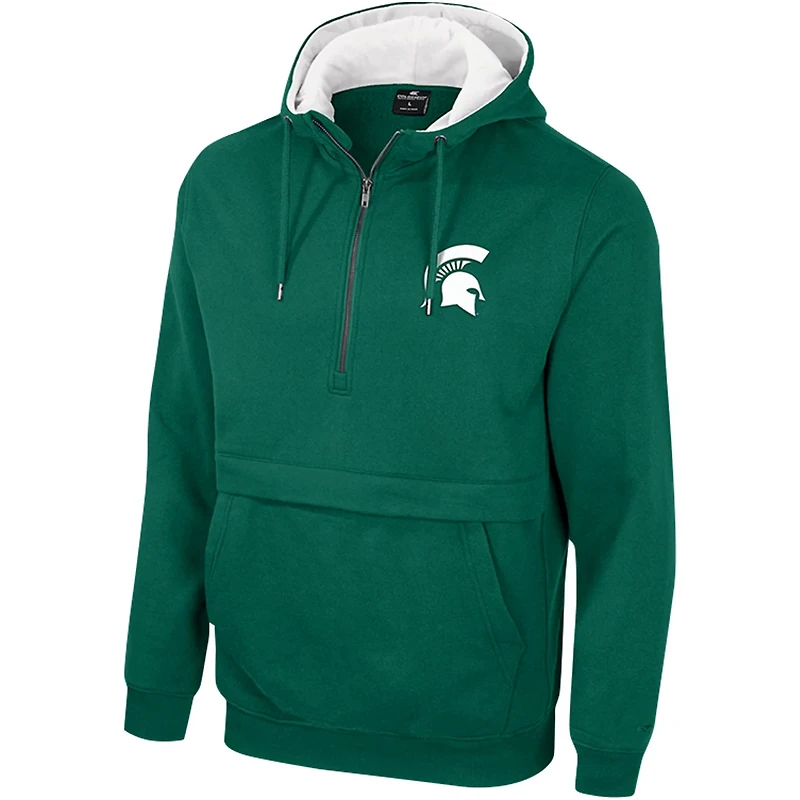 Colosseum Michigan State Spartans Half-Zip Hoodie