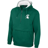 Colosseum Michigan State Spartans Half-Zip Hoodie