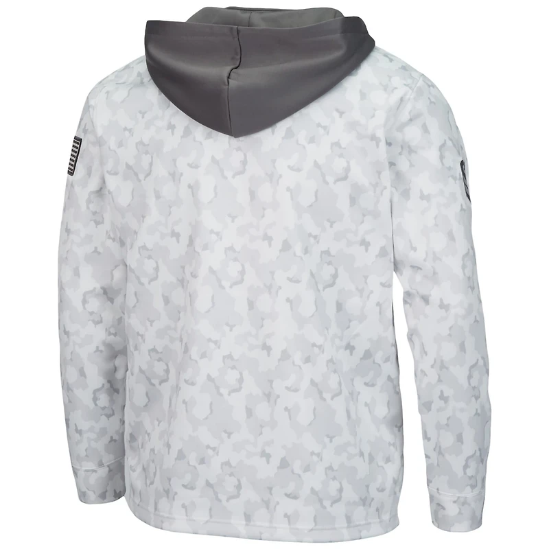 Colosseum Michigan State Spartans OHT Military Appreciation Quarter-Zip Hoodie