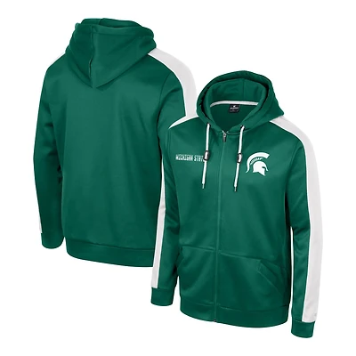 Colosseum Michigan State Spartans Reese Full-Zip Hoodie