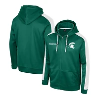 Colosseum Michigan State Spartans Reese Full-Zip Hoodie