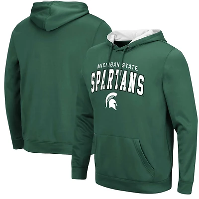 Colosseum Michigan State Spartans Resistance Pullover Hoodie