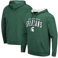 Colosseum Michigan State Spartans Resistance Pullover Hoodie