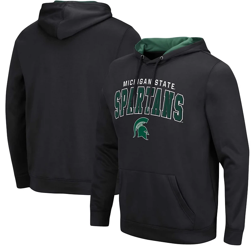 Colosseum Michigan State Spartans Resistance Pullover Hoodie