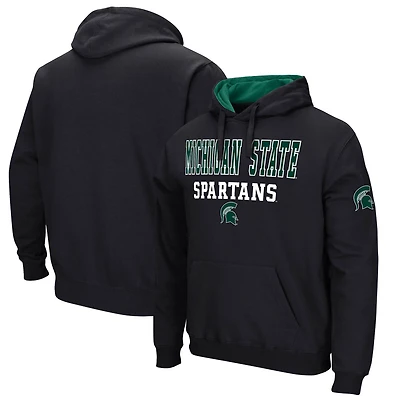 Colosseum Michigan State Spartans Sunrise Pullover Hoodie