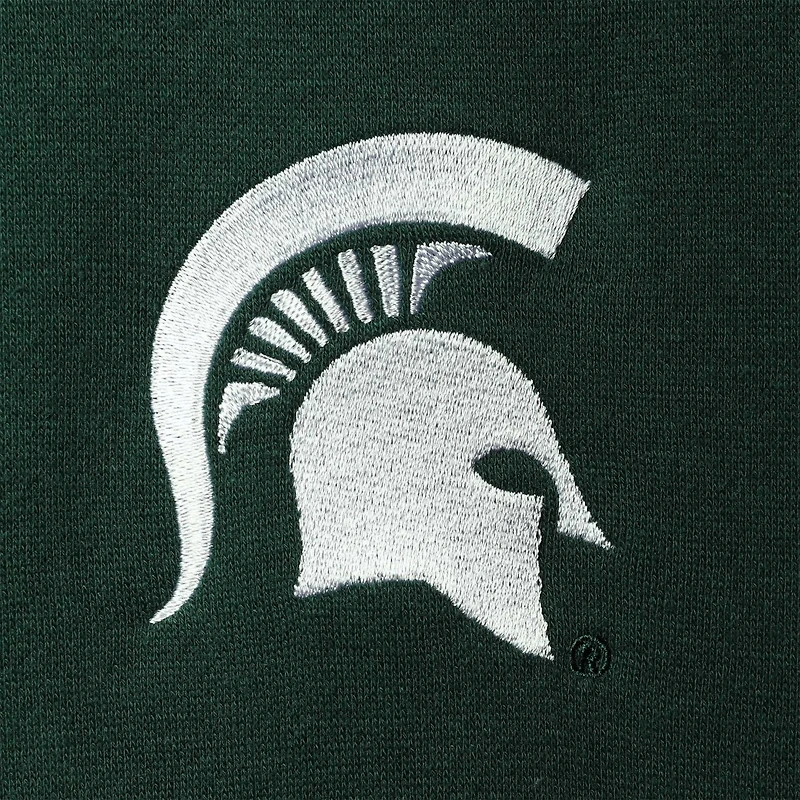 Colosseum Michigan State Spartans Tortugas Logo Quarter-Zip Jacket