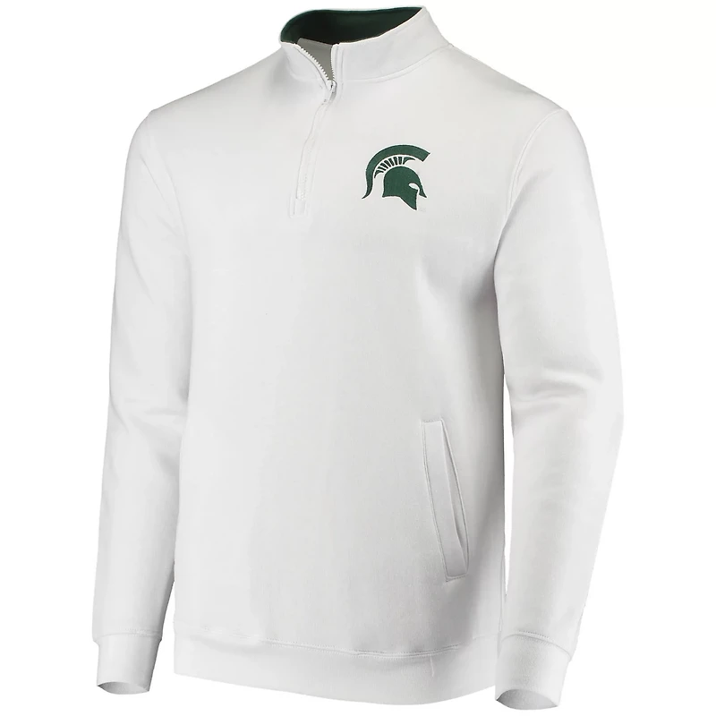 Colosseum Michigan State Spartans Tortugas Logo Quarter-Zip Jacket