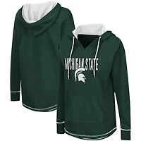 Colosseum Michigan State Spartans Tunic Pullover Hoodie