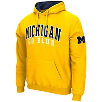Colosseum Michigan Wolverines Double Arch Pullover Hoodie