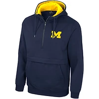 Colosseum Michigan Wolverines Half-Zip Hoodie