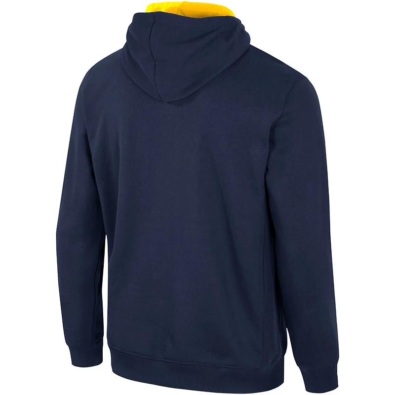 Colosseum Michigan Wolverines Half-Zip Hoodie