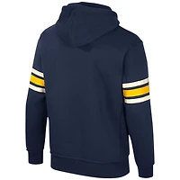 Colosseum Michigan Wolverines Saluting Pullover Hoodie