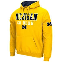 Colosseum Michigan Wolverines Sunrise Pullover Hoodie