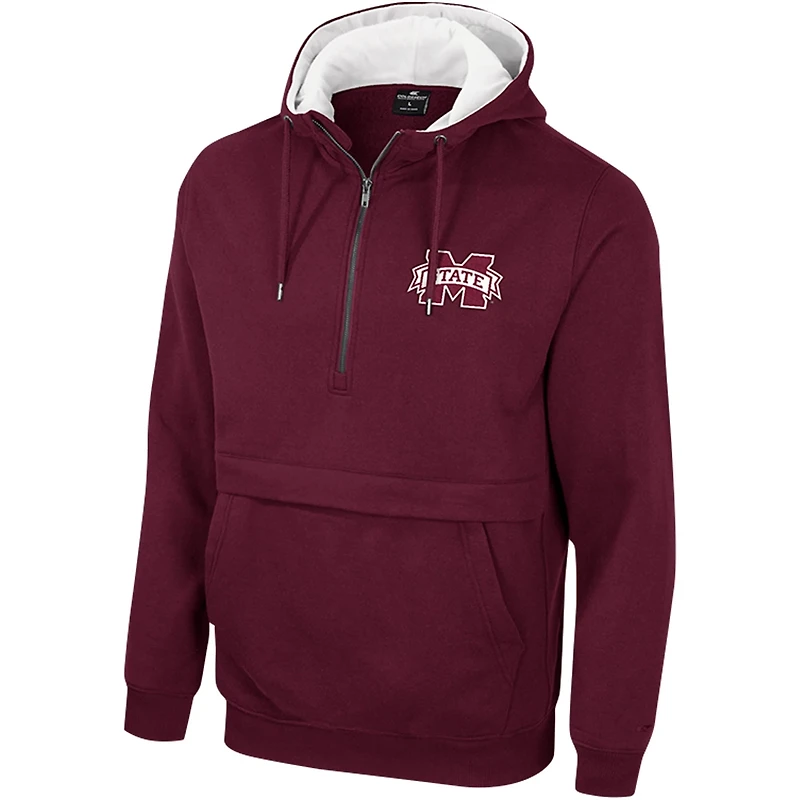 Colosseum Mississippi State Bulldogs Half-Zip Hoodie