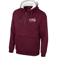 Colosseum Mississippi State Bulldogs Half-Zip Hoodie
