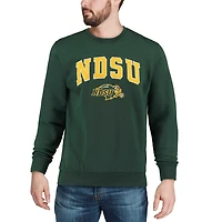 Colosseum NDSU Bison Arch  Logo Crew Neck Sweatshirt