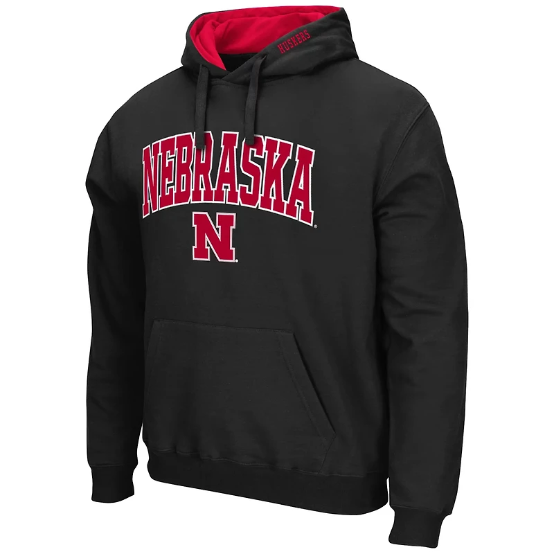 Colosseum Nebraska Huskers Arch  Logo 30 Pullover Hoodie